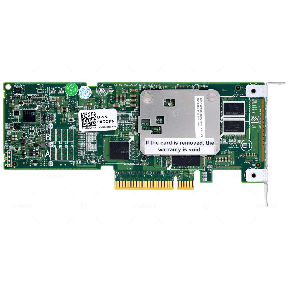 6DCPN LP  DELL PERC H730P SAS RAID CONTROLLER 2GB NV CACHE 12GB/S LOW PROFILE